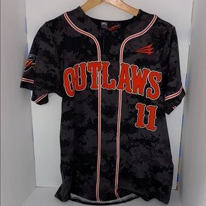 Triton Outlaws Baseball Jersey Morris 11